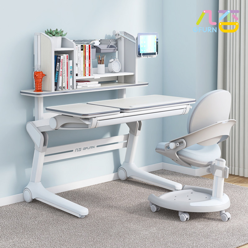 A few solid wood children's study desks home desk chairs can lift desks elementary school students simple modern desks and chairs