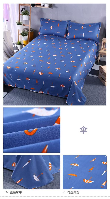 Ou Hui Ya Sheets Ký túc xá sinh viên đôi đơn 1,8 mét Tấm giường đơn 1,5 / 1,6 / 2,3 mét drap giường hàn quốc