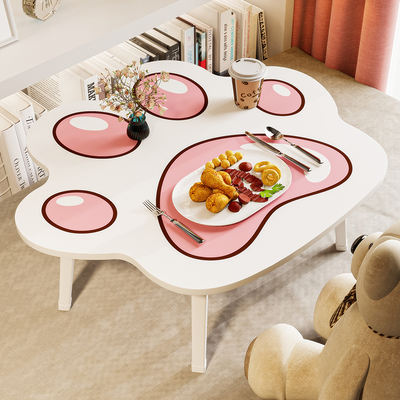 Cartoon folding table, bed desk, balcony bay window study, student dormitory, laptop desk, small table