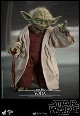 Трансформер hottoys星球大战前传2 尤达大师2.0 yoda 1/6 已截单