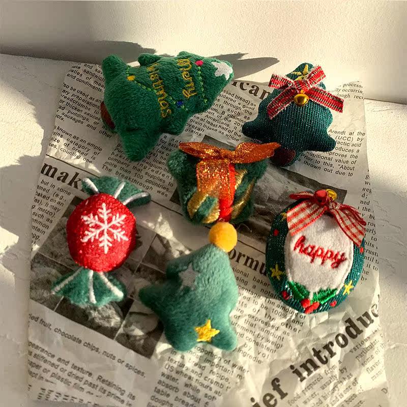 Scarf Decoration Accessories Sweater Brooch Design Sensation Small Crowdpack Pendant Superior Plush Diy Paparazzi Christmas-Taobao