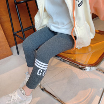 Girls leggings spring and autumn trousers wear new foreign style childrens leggings