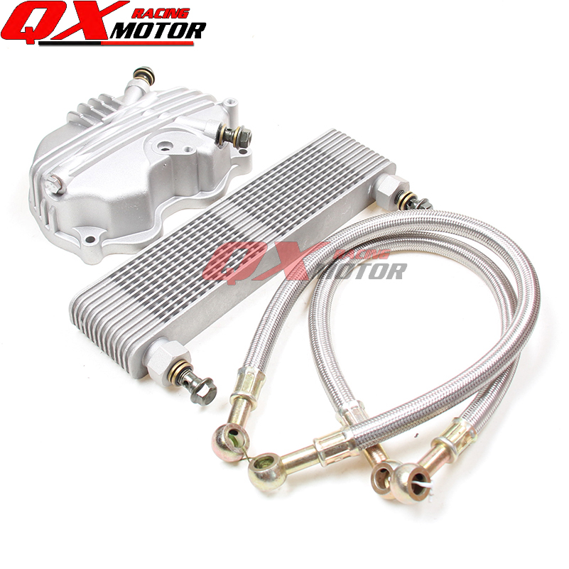 Air cooled CG125 CG150 CG200 CG250 Top rod machine Motorcycle modified oil radiator Oil cooler