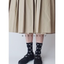 Soup Round Marimekko Wind Medium Socks Children Spring Summer Great Round Design Sensation Heaps Stocking Days and Wind