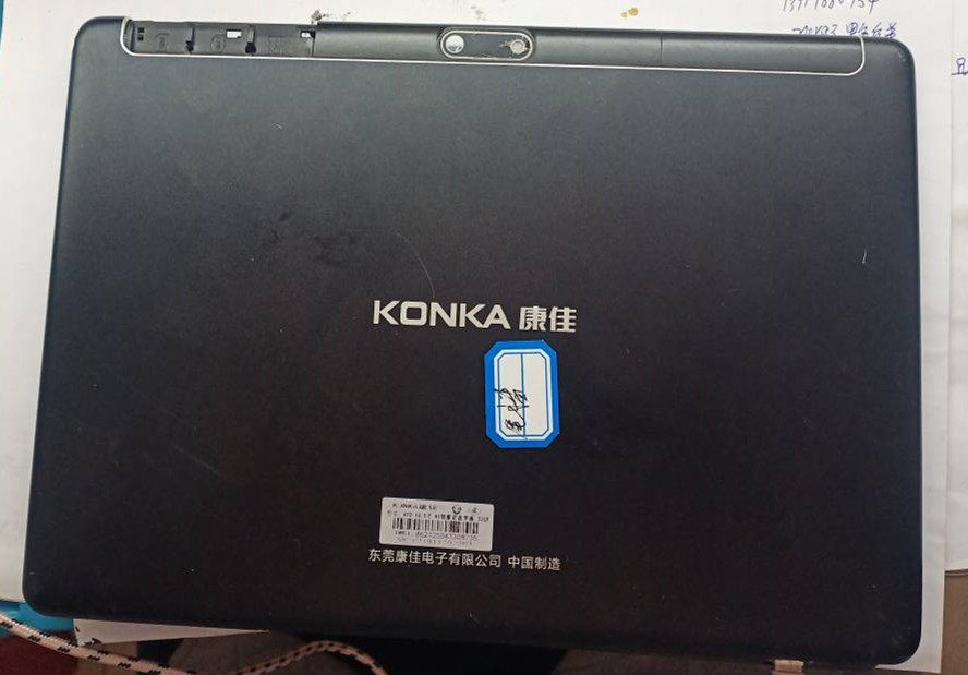 Conja 10 1 inch AI smart voice tablet A10 glass touch screen handwriting external screen display inside screen