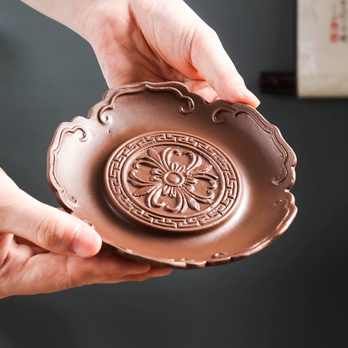 Zisha Tea Pad Pad сырая подушка для подушки подушка подушка горшок с подушками, чтобы унаследовать базовую базу чайного кастрюли.