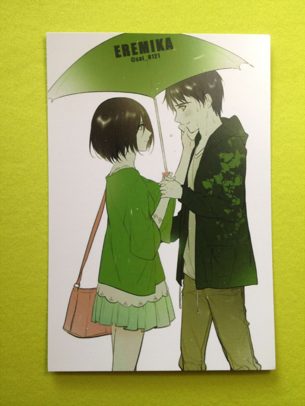 Attack 屋 anime tấn công khổng lồ San Francisco Allen 7 vào thiệp chúc mừng bằng bưu thiếp - Carton / Hoạt hình liên quan hình dán