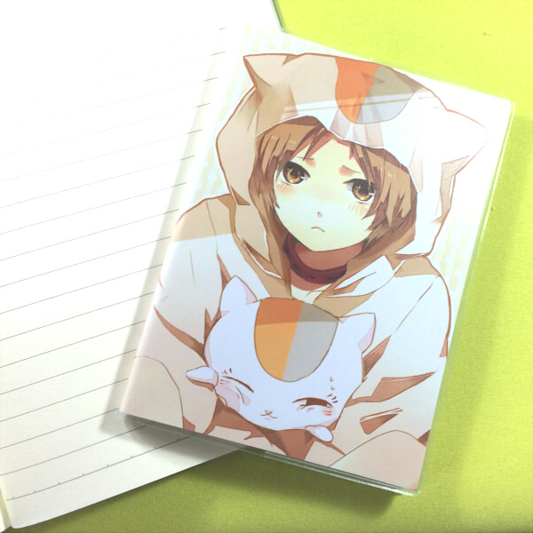绮丽 屋 / Anime Nhật Bản xung quanh / Tài khoản bạn bè Natsume / Cô giáo mèo sang trọng Mùa hè cổ áo Notepad đầy đủ - Carton / Hoạt hình liên quan sticker mèo cute