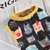 Летний тонкий черный модный мультяшный жилет