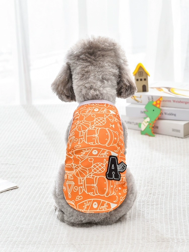 Жилетки для щенка Лето Тедди Бишон медведь маленькие щенки домашние животные увлечения гранатами и летней одеждой