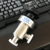Vacuum flapper valve angle valve manual pneumatic KF flapper valve KF vacuum flange valve straight angle valve bellows valve