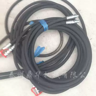 Hydraulic hose, high pressure tubing, rubber tube, resin tube, hydraulic equipment supporting connecting tube, various joints