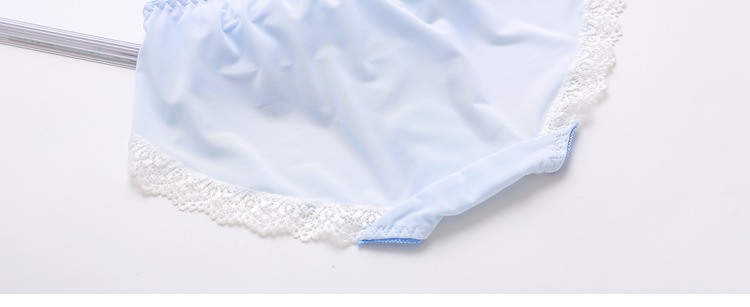 Đồ lót Nhật nhỏ voan mỏng hình tam giác mỏng không có vòng ngực bằng thép set đồ dễ thương cho bé gái mùa hè gợi cảm đồ lót calvin klein nữ chính hãng