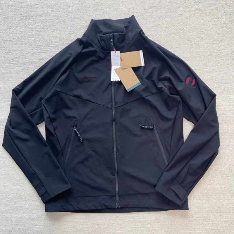 2.0 Red Label Stand-Up Collar Breathable Waterproof Windproof Long-Sleeved Soft Shell Jacket Men's Quick-Drying Jacket Outdoor Casual Jacket