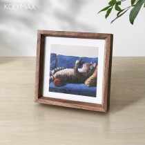 Black walnut frame with high-level sentiment of tenon socket with three in painting desktop fittings