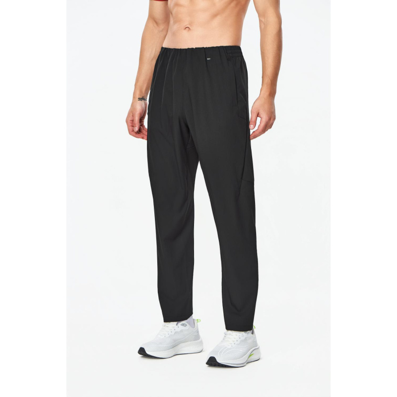Lulu Men's Black Sports Casual Pants, Stretchy and Comfortable, Suitable for Fitness, Running, Outdoor Hiking, and Training Lulu Men's Black Sports Casual Pants, Stretchy and Comfortable, Suitable for Fitness, Running, Outdoor Hiking, and Training