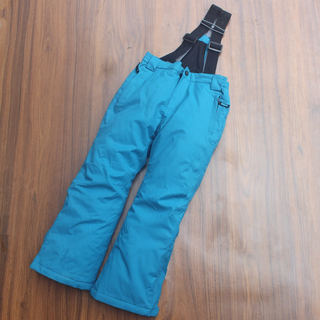 2025秋冬中小大儿童户外背带滑雪棉裤男女童防风防水保暖冲锋裤贸