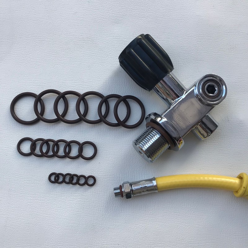 Diving bottle head valve inflatable sealant gas cylinder bottle head valve rubber ring High pressure sealant gasket O-ring