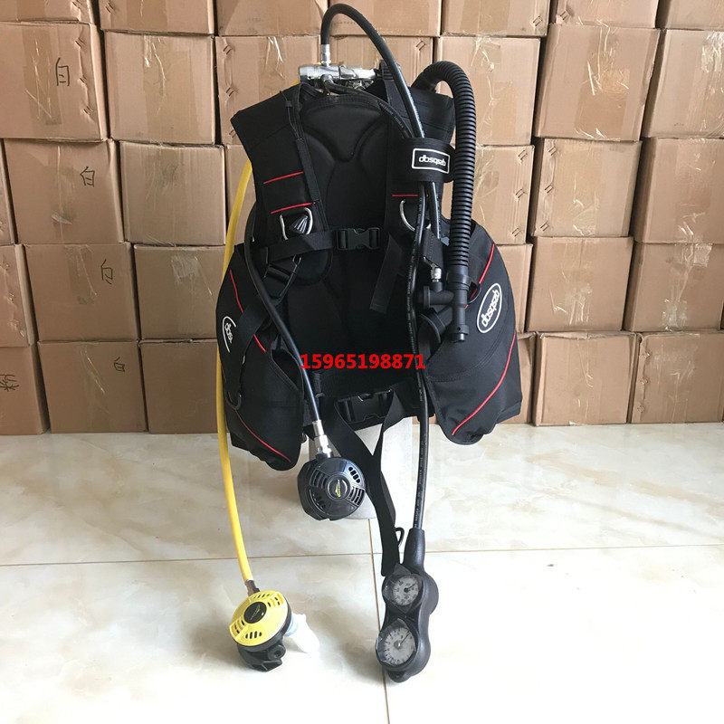Diving Supplies Suit Deep Diving Lung Rescue Equipment Diving Triptych Suction pressure reducing valve vest bc full set