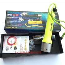 Diving flashlight Professional diving flashlight Underwater strong light long-range waterproof flashlight Strong light waterproof flashlight