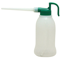 AZ Right angle plastic oil pot PE oiler Oil pot Plastic container(horizontal type) 180ml PC180