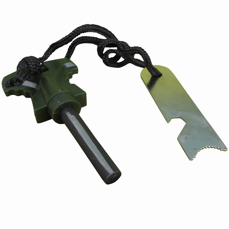 Play in Fire Stone Magnesium Belle Outdoor begging for a fire batter Field of fire Wire Wire Saw Tool Card Survival Gear