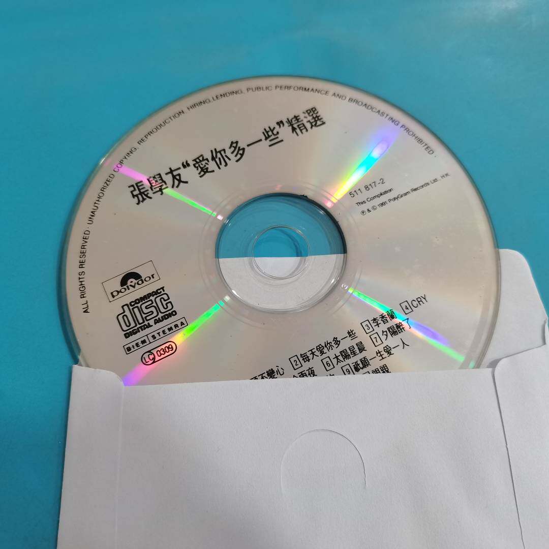 ジャッキー・チュン Love You More - Best Selection T113 透明ベゼル CD 003