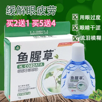 Houttuynia cordata eye drops antibacterial anti-inflammatory relief fatigue student eye protection dry eye drops
