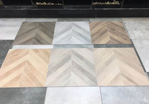 Imitation wood grain antique brick fish bone wood grain tile living room floor tiles 600 herringbone wood grain antique brick