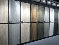 Small particle terrazzo tile soft wood grain tiles 600 * 1200mm restaurant clothing store tile simple
