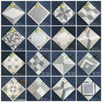Cement tile tile Gray small floor tile terrazzo wall tile 300mm balcony toilet tile outdoor tile simple