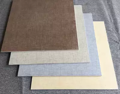 Linen brick cloth pattern brick 600 * 600mm antique brick living room balcony brick simple modern living room floor tiles