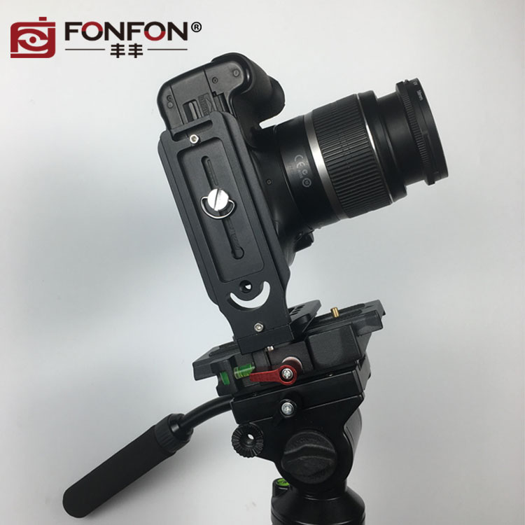 l-loại tấm phát hành nhanh chóng SLR hoàn Manfrotto dọc đầu thủy lực chuyên nghiệp lĩnh vực chung Akai giàu L130A - Phụ kiện máy ảnh DSLR / đơn nắp máy ảnh