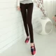 Quần legging nam cực mỏng phần mùa thu đen quần dài eo cao đã mỏng bên ngoài mặc quần quần bút chì HH shop đồ nữ
