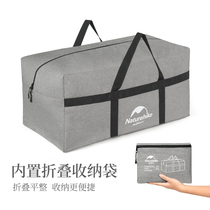 Foldable storage bag waterproof travel bag portable travel large-capacity travel luggage bag large-size clothing bag