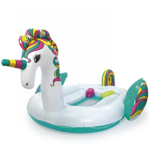 Подлинные крупномасштабные водные единороги для взрослых надувные плавающие островные повседневные дрифты 6-8 человек тень плавучий кровать