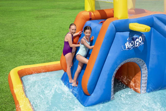 inflatable slide для Street детей в парках аттракционов, вилла игра в воду для раннего возраста, батут, плавательный бассейн
