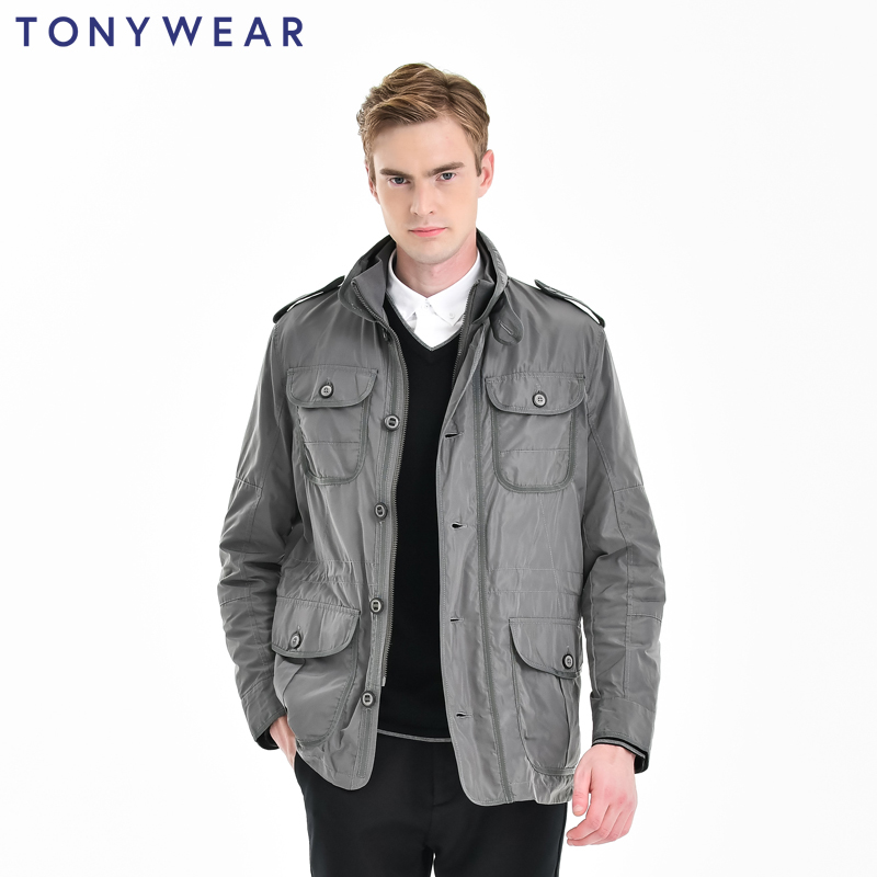 Tony Wear 汤尼威尔 男式夹克外套 天猫优惠券折后￥97包邮（￥297-200）2色可选