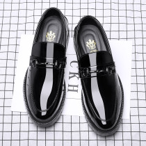 Mens leisure shoes men summer new trend tip British wind Han Edition Business Increase Shoes