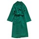 Off-season 2024 new Korean style double-sided cashmere coat women's long pure handmade wool Hepburn style woolen coat