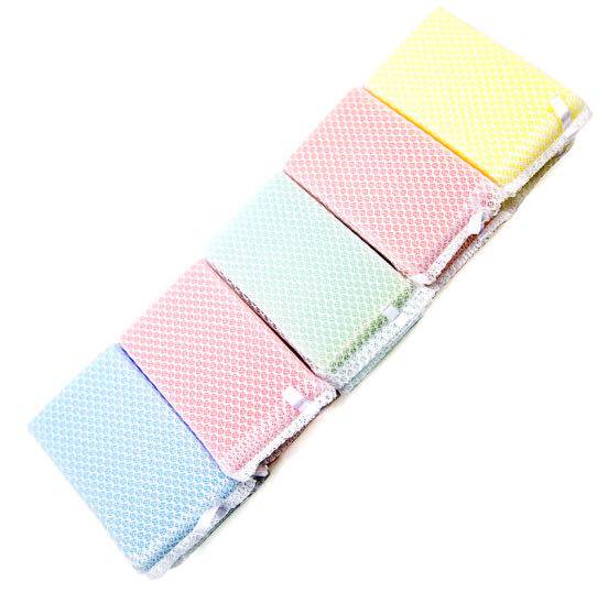 Two pieces of Kangmeiya's new mesh sponge wipe 100 pieces of cleaning cloth dishwashing rags to wash dishes