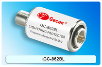 Jiaxun GC-862BL antenna arrester cable TV coaxial feeder lightning protection Imperial set-top box