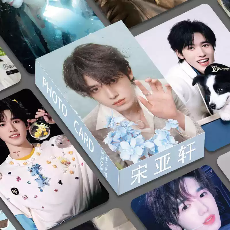 宋亚轩镭射小卡55张一盒TNT时代少年团个人小卡专辑