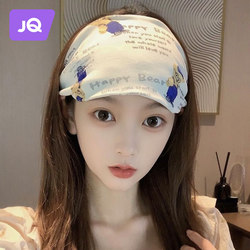 Jingqi confinement headband summer ລະດູໃບໄມ້ປົ່ງຫຼັງເກີດລູກແລະດູໃບໄມ້ລົ່ນຝ້າຍບໍລິສຸດຂອງແມ່ confinement hat ຫມວກ confinement ແມ່ບາງແລະ breathable