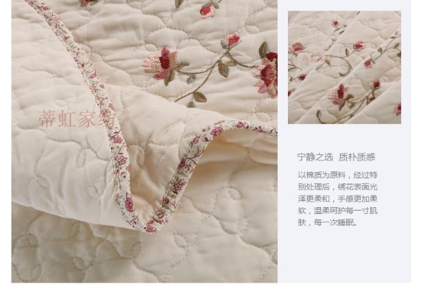Bông điều hòa thêu bông điều hòa được mùa hè mát mẻ bởi chăn bông bốn mảnh trải giường đôi máy giặt ưu đãi đặc biệt trải giường