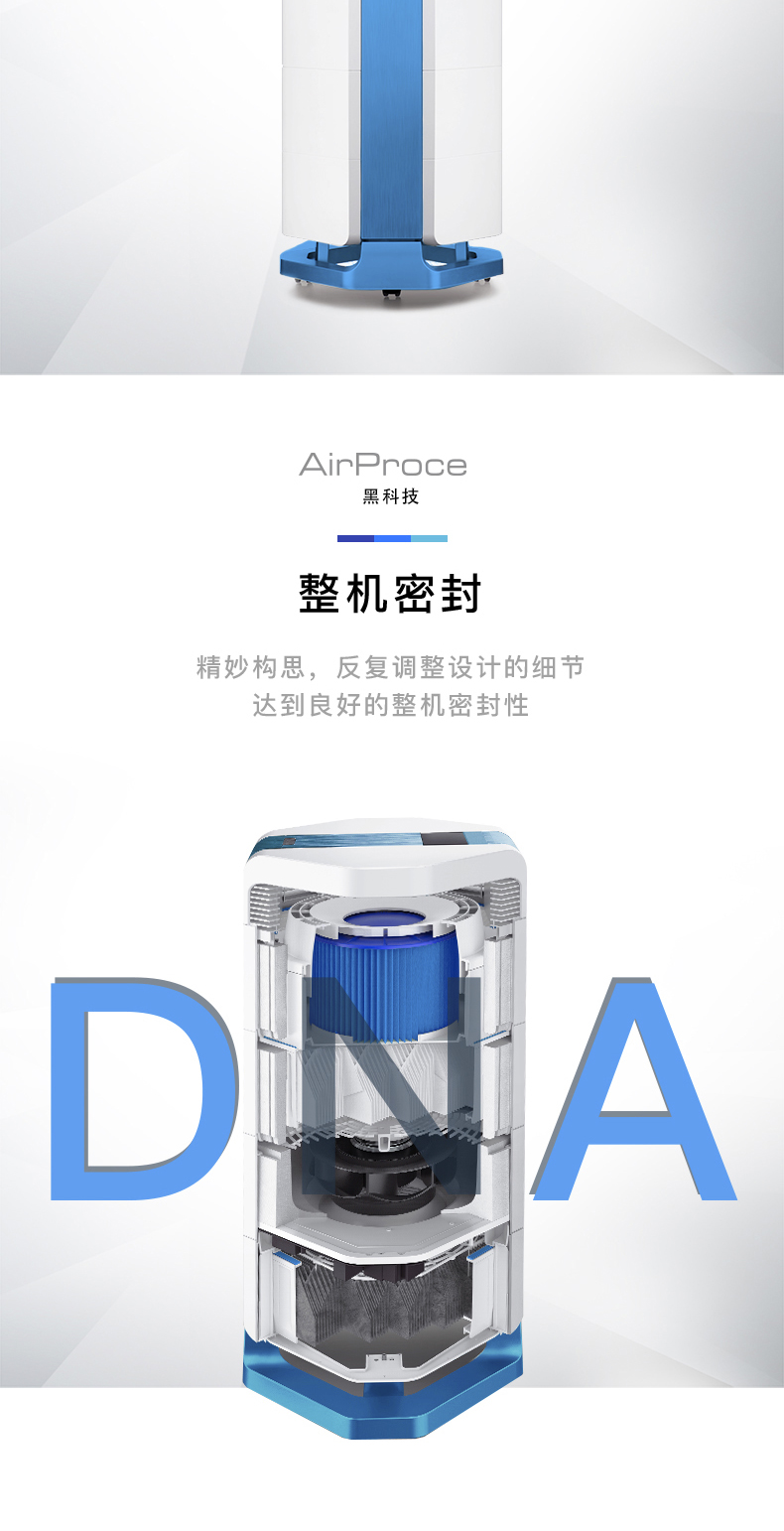 máy lọc không khí voz Phần làm ẩm không khí AirProce AI-660 làm ẩm không khí làm khô không khí vào mùa thu và mùa đông máy lọc không khí karofi kap-e114