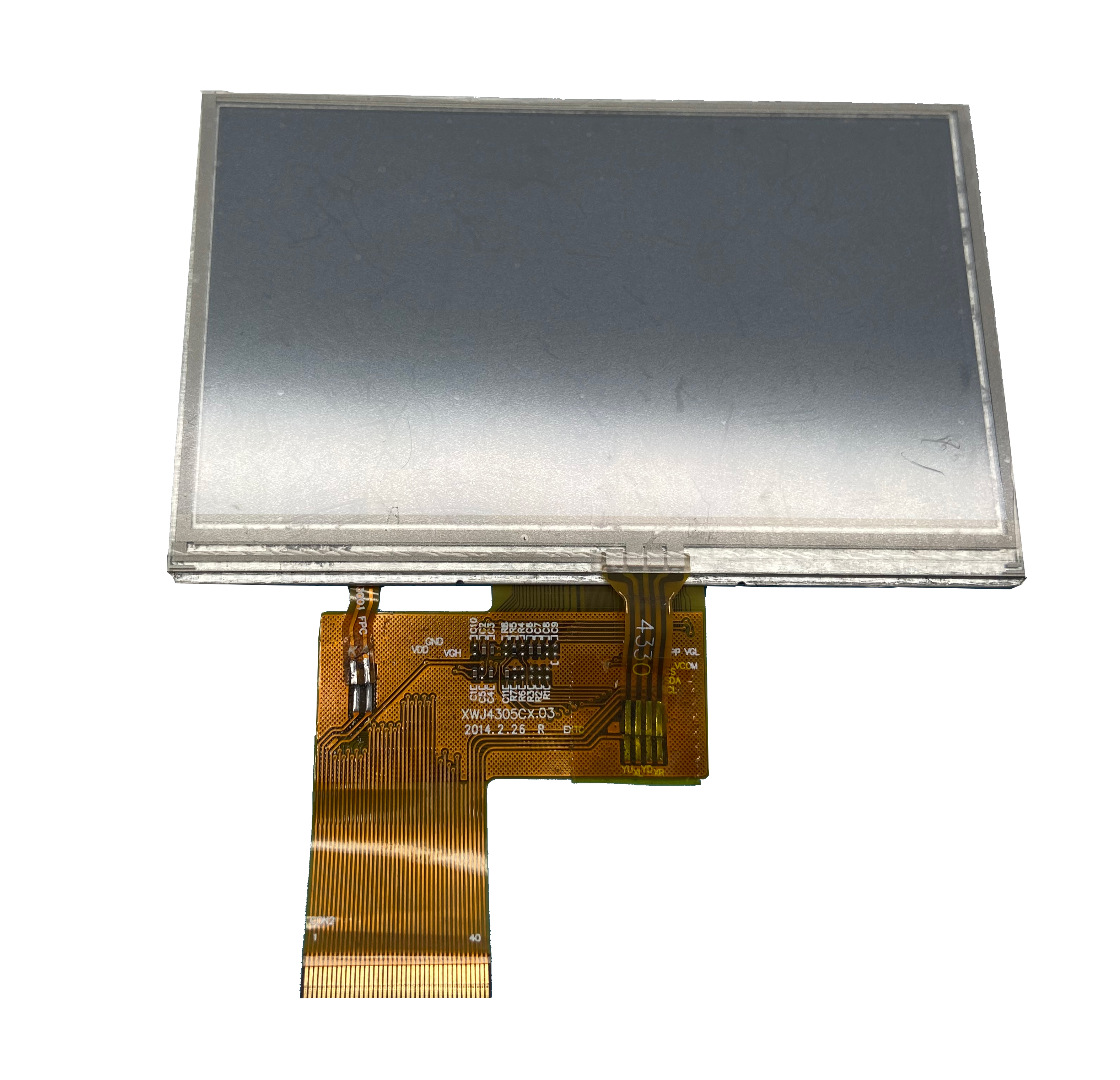 Universal 4 3 AT043TN25 AT043TN25 V2 TN24 V 7V 1 LCD screen 480 * 272 40PIN stitch