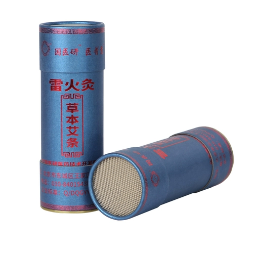 医者意 Leihuo Moxibustion 7 см артиллерийский моксибибус 4 см. Утолщенный большой батончик Moxa согласился