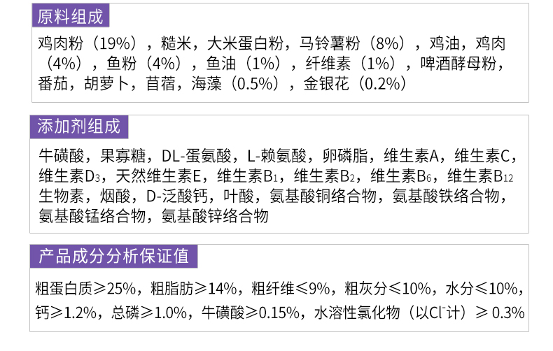 3.6斤海藻C63猫粮营养丰富