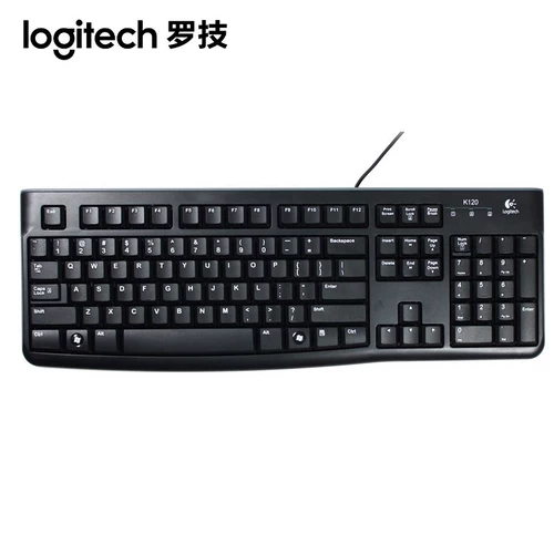 Logitech K120 Wired Keyboard Laptop Office